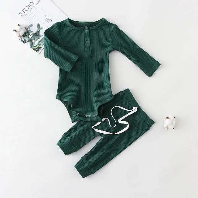 Infant Long Sleeve Bodysuit +Pant Set