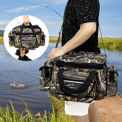 Waterproof fishing tackle storage bag