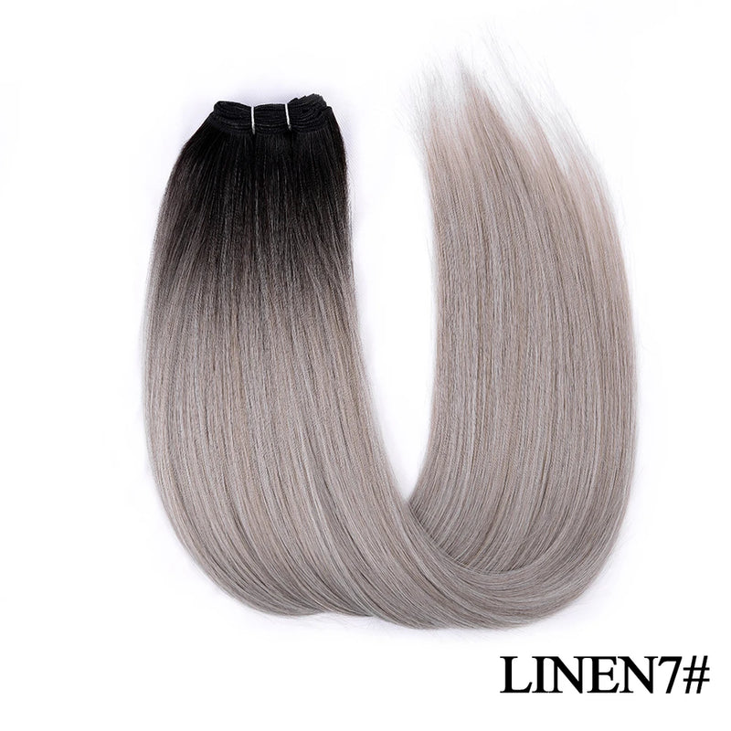 Synthetic Straight Hair Bundles