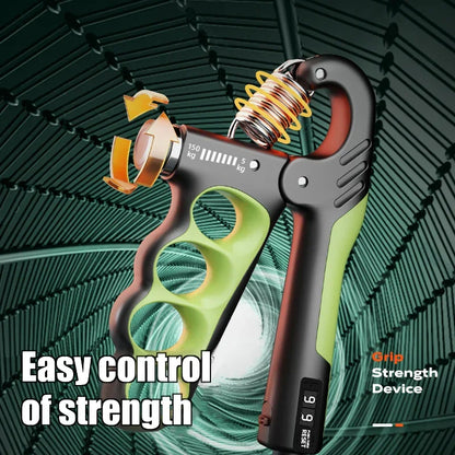 Adjustable grip strength device
