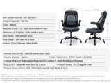 PU Leather Ergonomic Office Chair