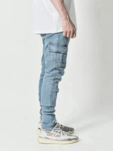 Vintage Baggy Washed Denim Pants