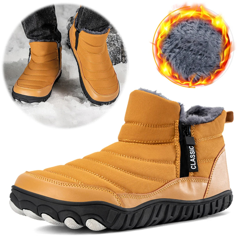 Zip Closure Casual Ankle Boots For Men
