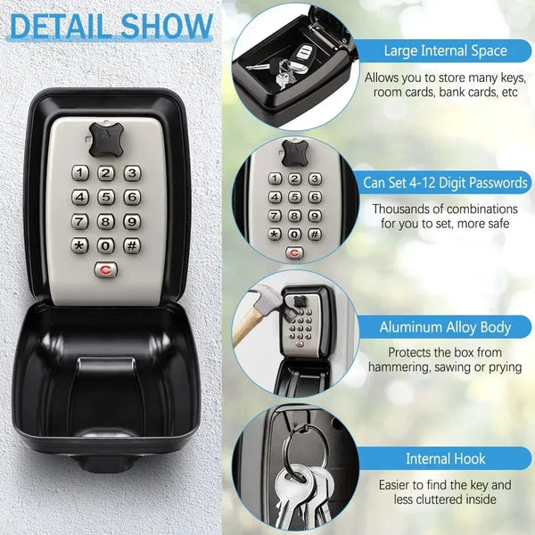 Portable Key Lock Box