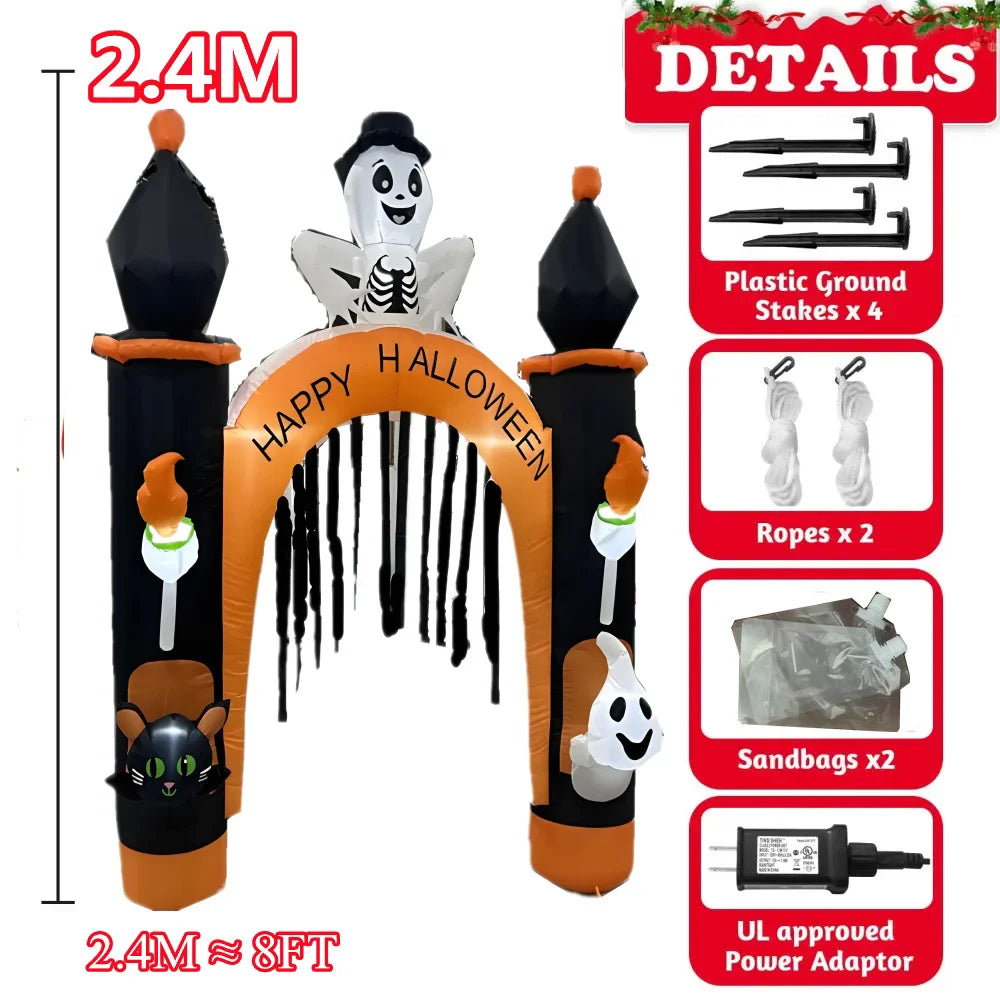 Halloween Inflatable Arch Terror Decoration