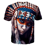 Indians Summer Fashion 3D T-shirt