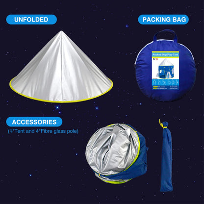 Play tent house with carrying case for kids