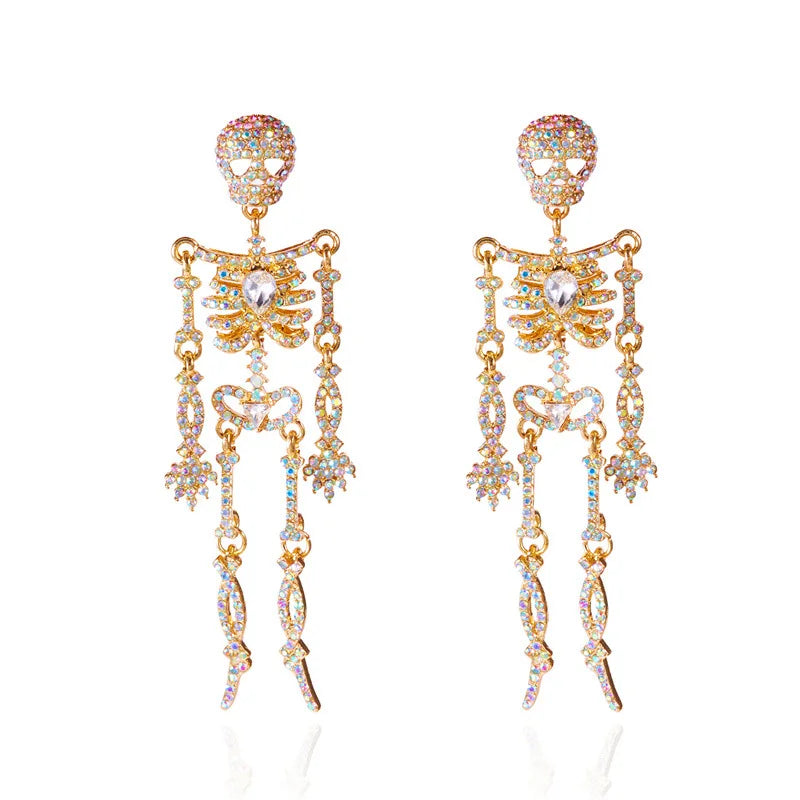 Halloween Retro Long Earrings