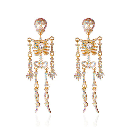 Halloween Retro Long Earrings