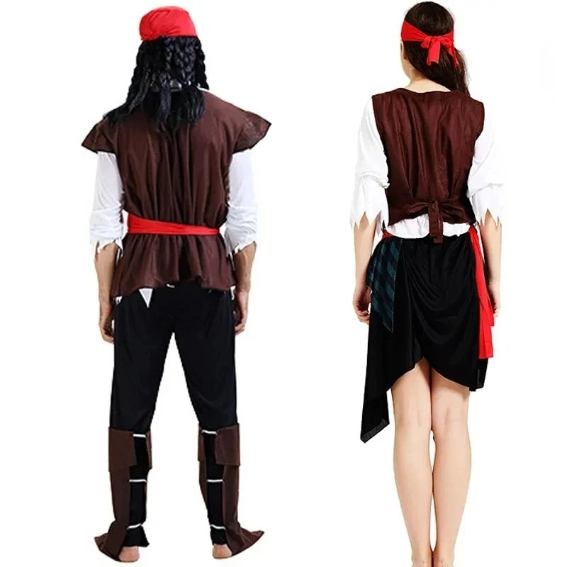 Pirates of the caribbean cosplay costume