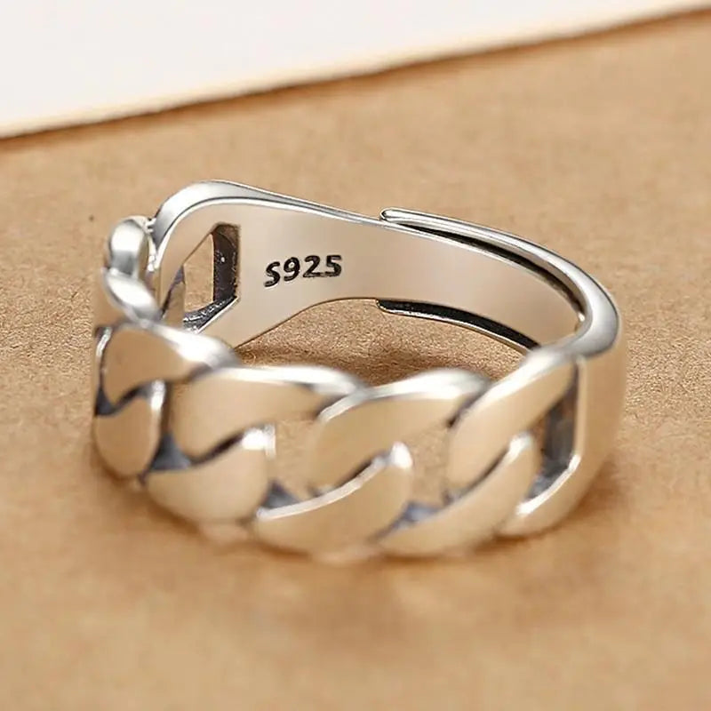 925 Sterling Silver Flower Ring