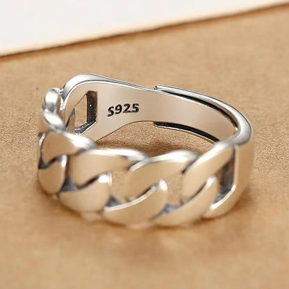 925 Sterling Silver Flower Ring