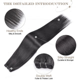 Synthetic Straight Hair Bundles