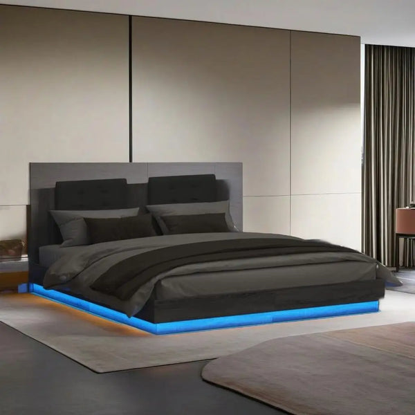 Modern 200x200 cm LED Bed Frame