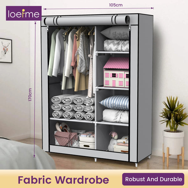 Portable Fabric Storage Cupboard