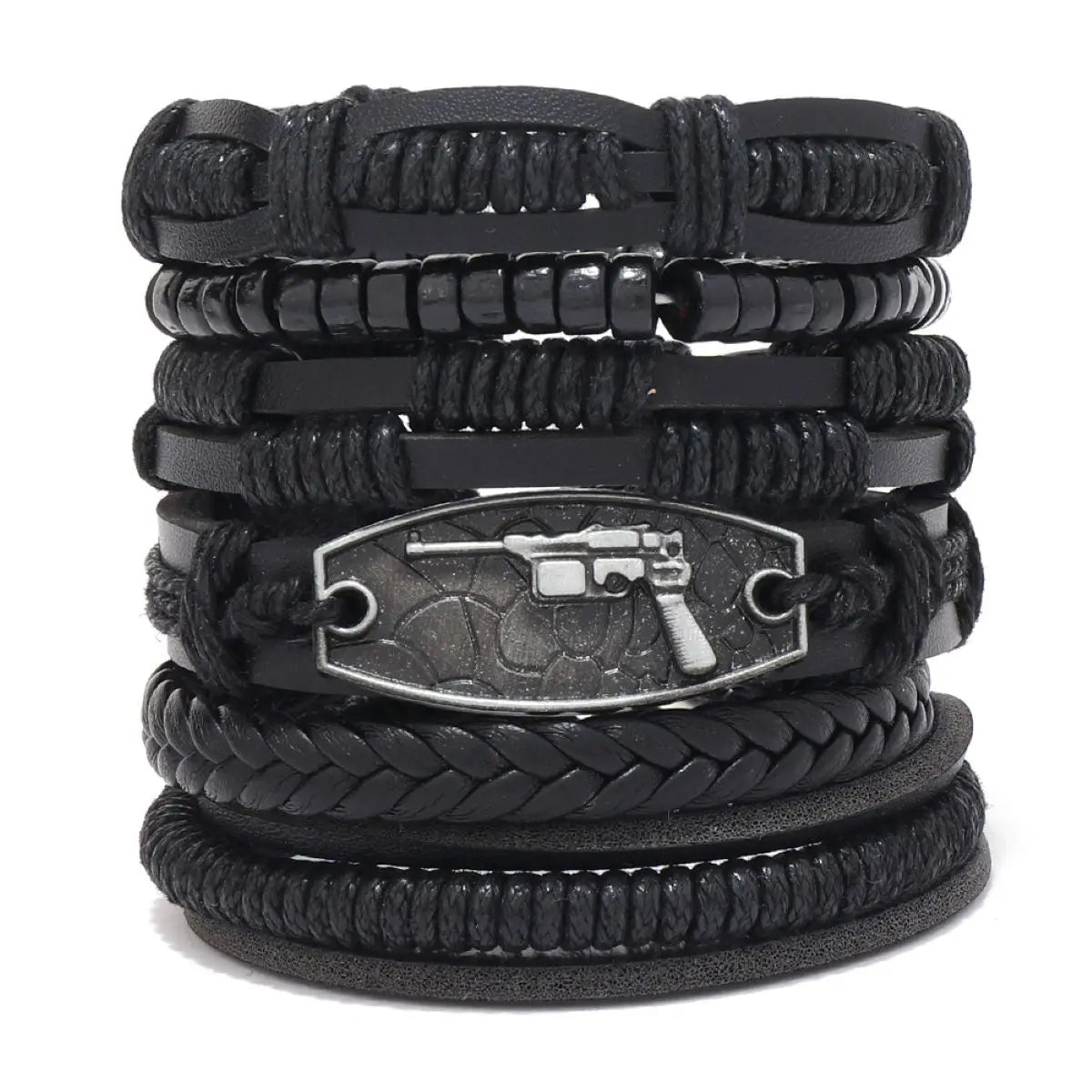 Fashion Multi-layer Beaded Leather Bracelet