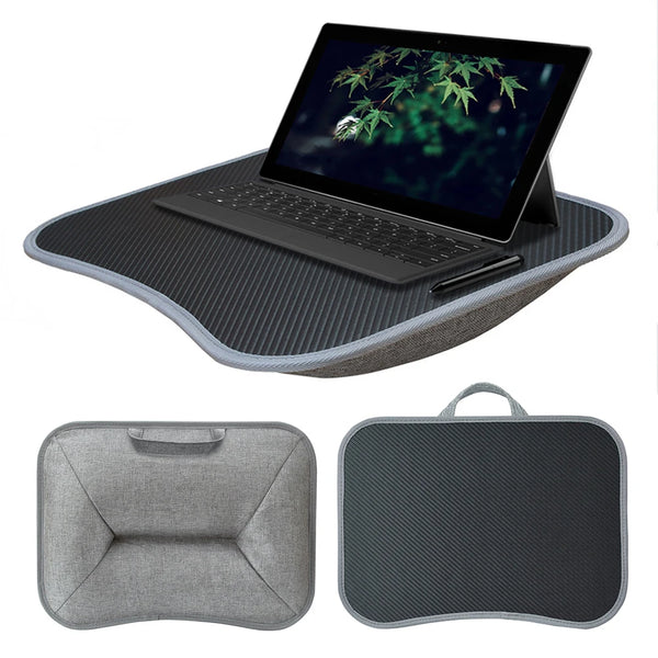 Laptop Desk with Soft Pillow Cushion
