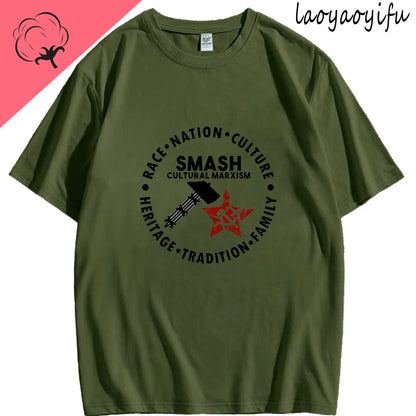 Unisex cotton cultural marxism t-shirt