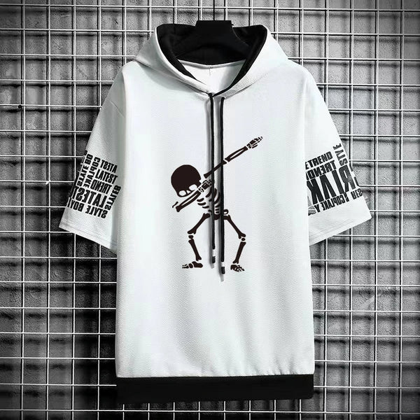 Y2K Skull Graphic T-Shirt - Hip Hop Streetwear | East R Us