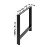 Anti-slip Height Metal Table Legs