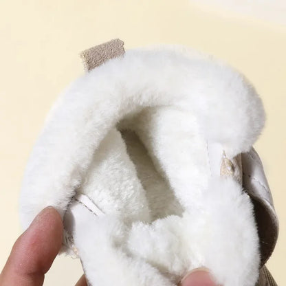Cute unisex leather baby's shoes