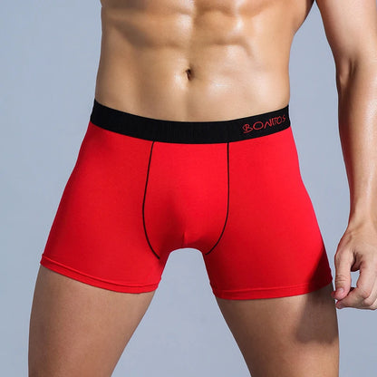 Cotton print boxers for men