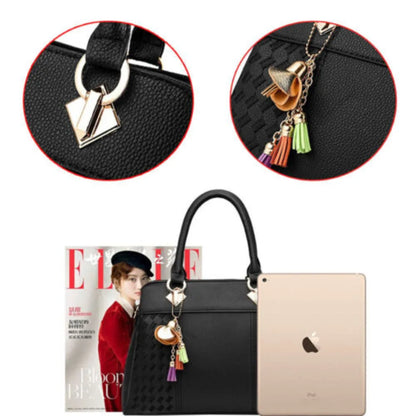 Ladies designer leather handbag