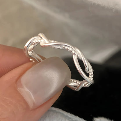 925 Sterling Silver Flower Ring