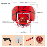 Adjustable Basketball Hoop with Ball and Pump