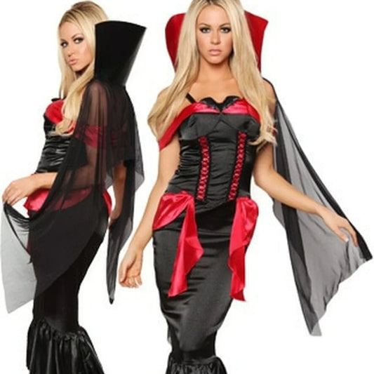 Halloween Sexy Dark Vampire Queen Costumes