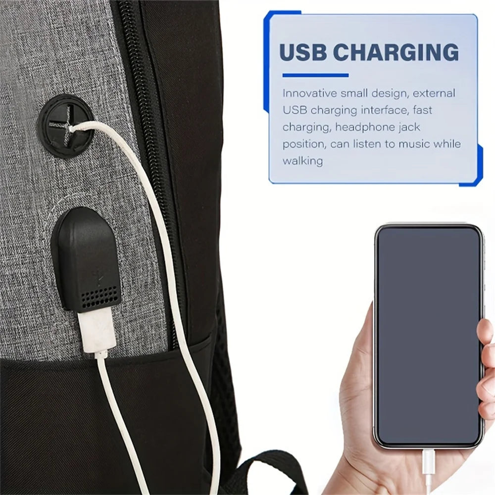 3pcs versatile trendy washable computer bag