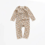 Long Sleeves Soft Cotton Newborn Jumpsuit