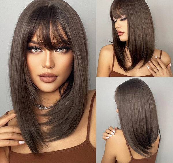 Heat Resistant Fiber Synthetic Wig