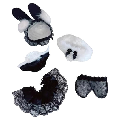 17cm Mini Plush Dolls Outfit