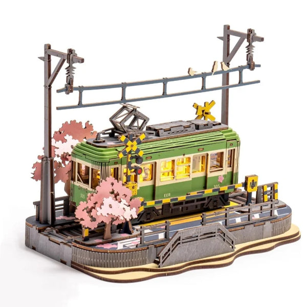 3D DIY Model Building Toy with LED Light