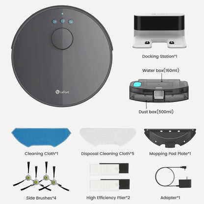 Vacuum Cleaner with Multi-Floor Mapping