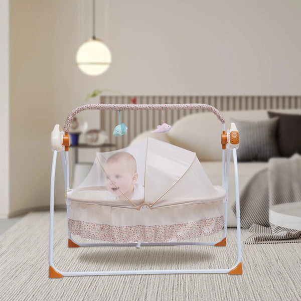 Electric Baby Swing Bed Crib