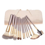 Professional Wooden Make Up Brushes Sets