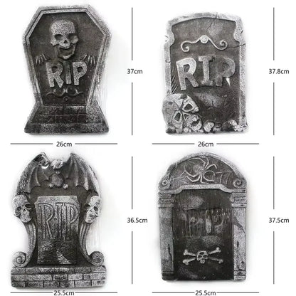 Halloween Yard Signs Tombstone Decoration
