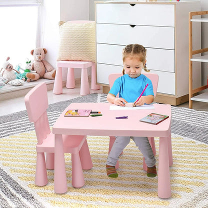 3 pcs kids table and chair set