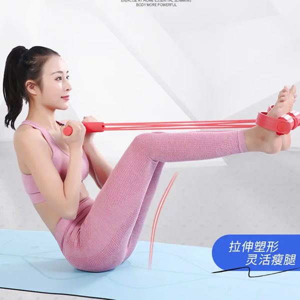 Resistance Bands 4 Tube Tension Trainer | East R Us