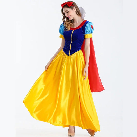 Cartoon princess snow white halloween party costume