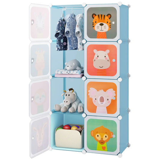 Cube baby closet dresser