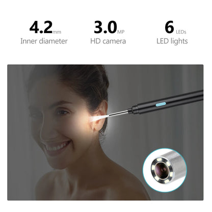 3.9mm smart visual ear cleaner