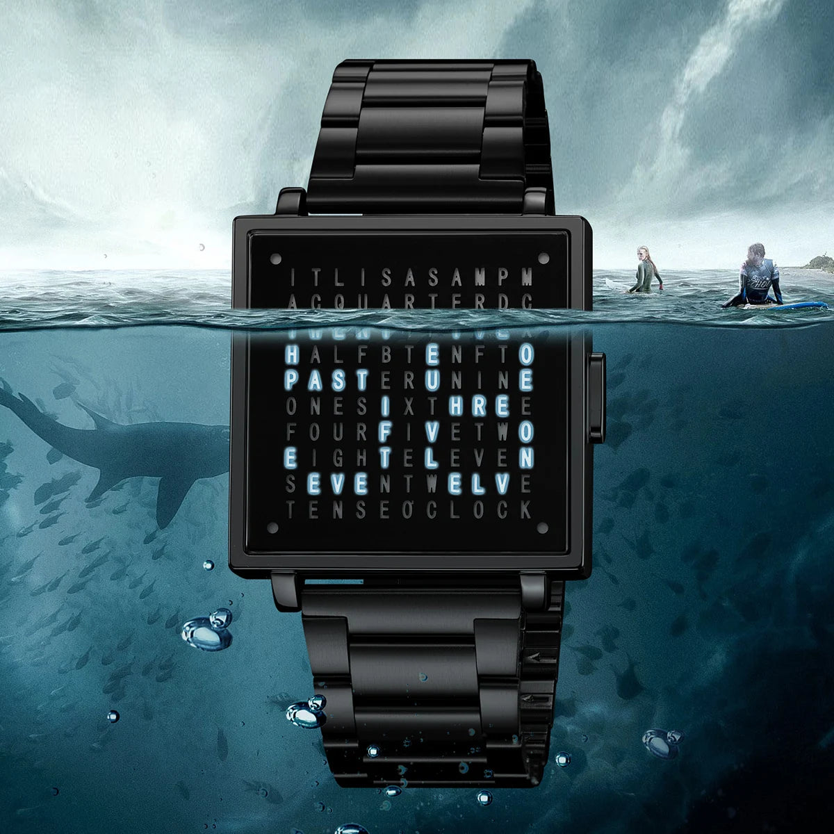 Waterproof LED Light Outdoor Digital Watch