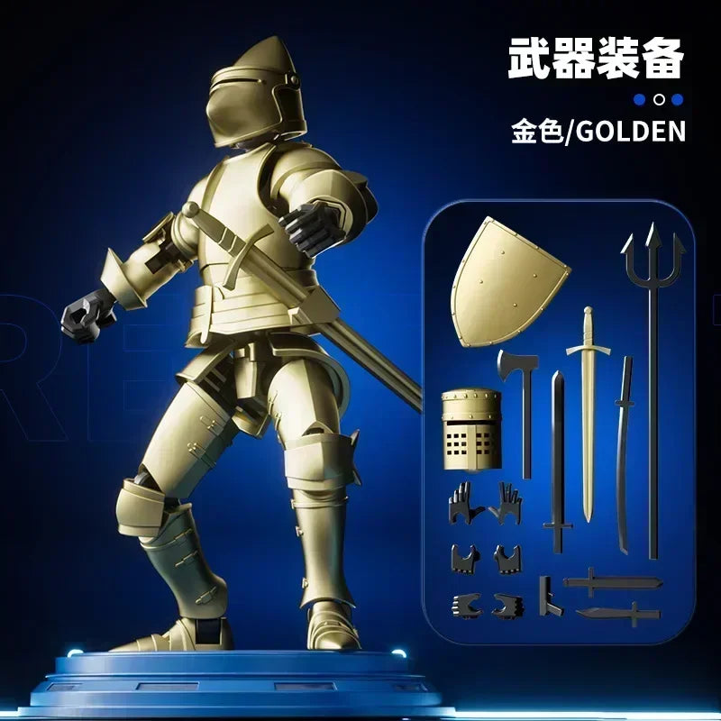 3D Printed Mannequin Character Assemble Toy
