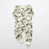 Long Sleeves Soft Cotton Newborn Jumpsuit