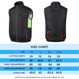 Breathable 3 Gear Wearable Cooling Fan Vest