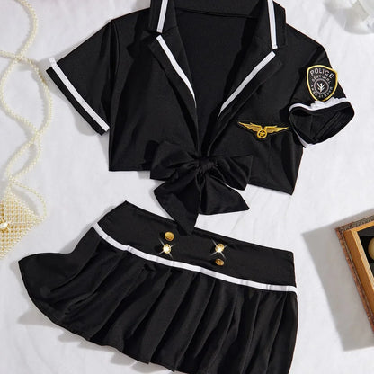 Sexy lingerie sailor ds stage costumes
