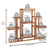 Garden Display Ladder Pot Holder